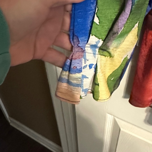 Colorful Abstract Women's Top - Picture 3 of 6